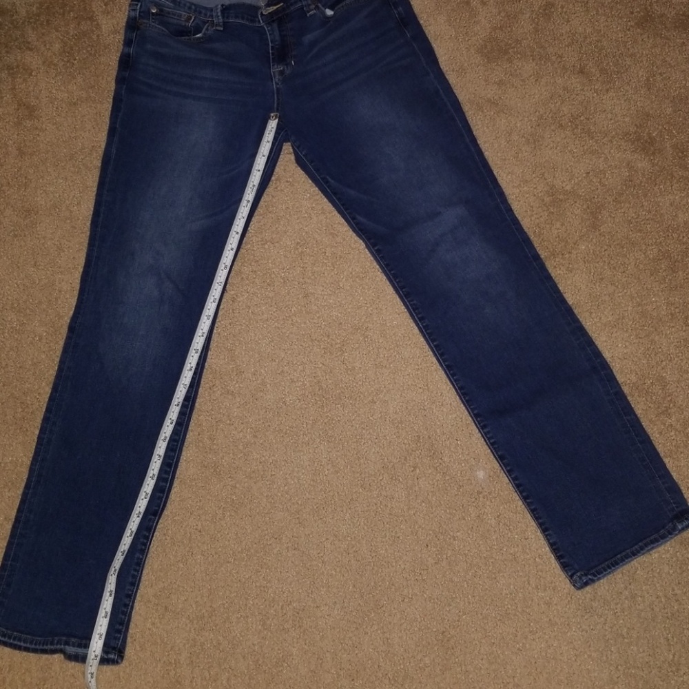 Lucky brand 12/31 R straight leg - Picture 3 of 5